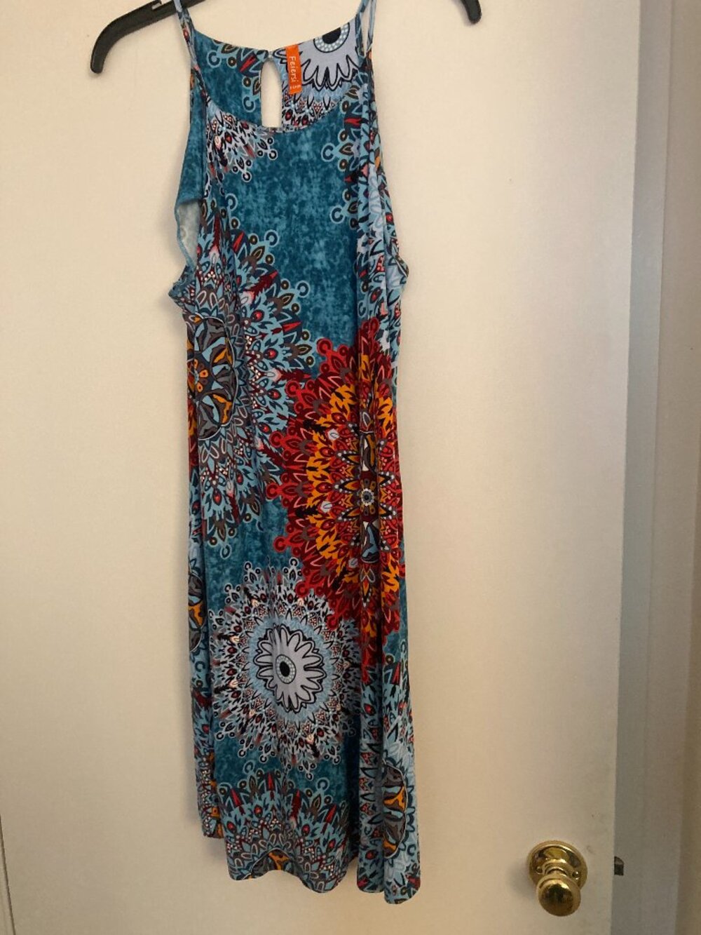 Feiersi Summer Shoulder - Less Dress NWOT BOHO XL
